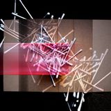 Earbuds, threwn on black and golden brown.